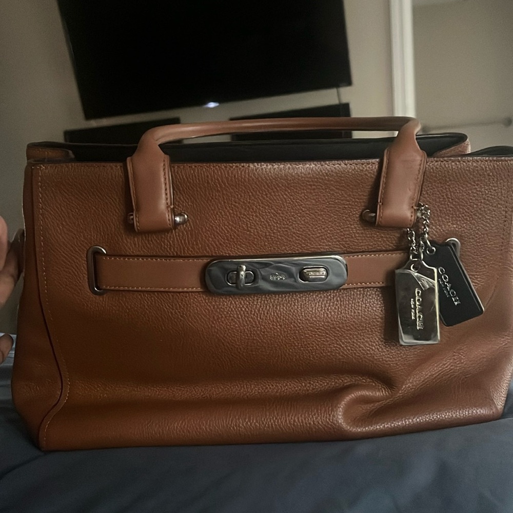 Leather Coach Purse